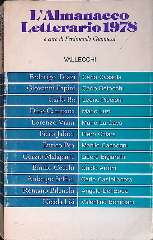 L'almanacco letterario 1978