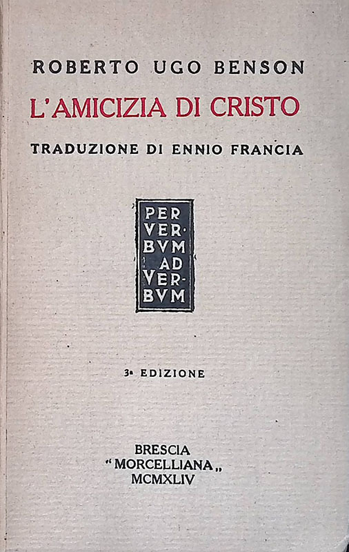 L'amicizia di Cristo