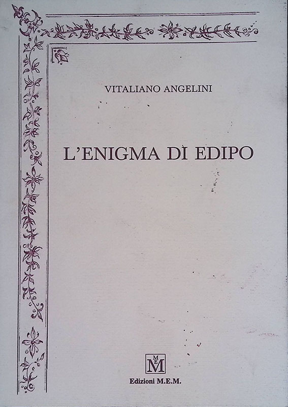 L'enigma di Edipo. Poesie