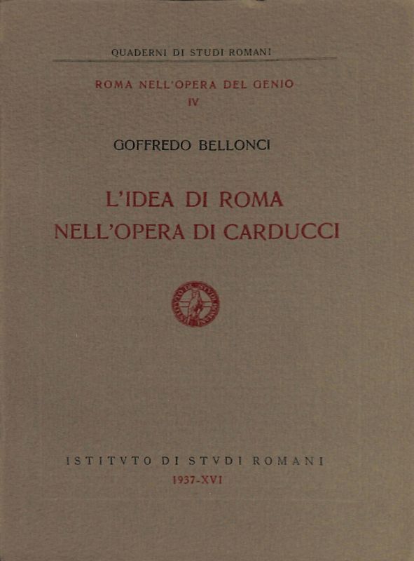 L'idea di Roma nell'opera di Carducci