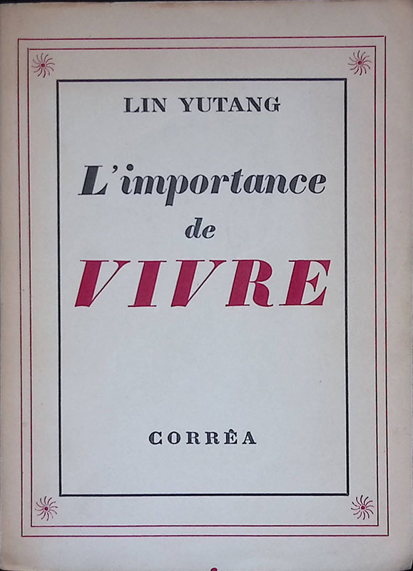 L'importance de vivre