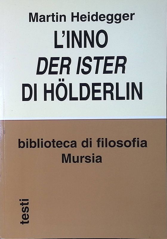 L'inno Der Ister Hölderlin