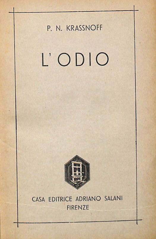 L'odio