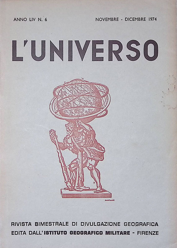 L'Universo. Anno LIV, n.6, novembre-dicembre 1974