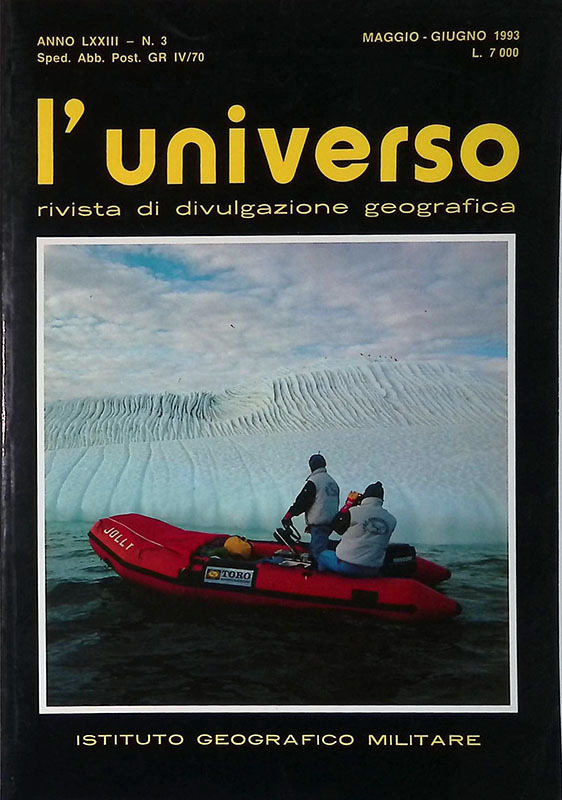 L'Universo. Anno LXXIII, n.3, maggio-giugno 1993