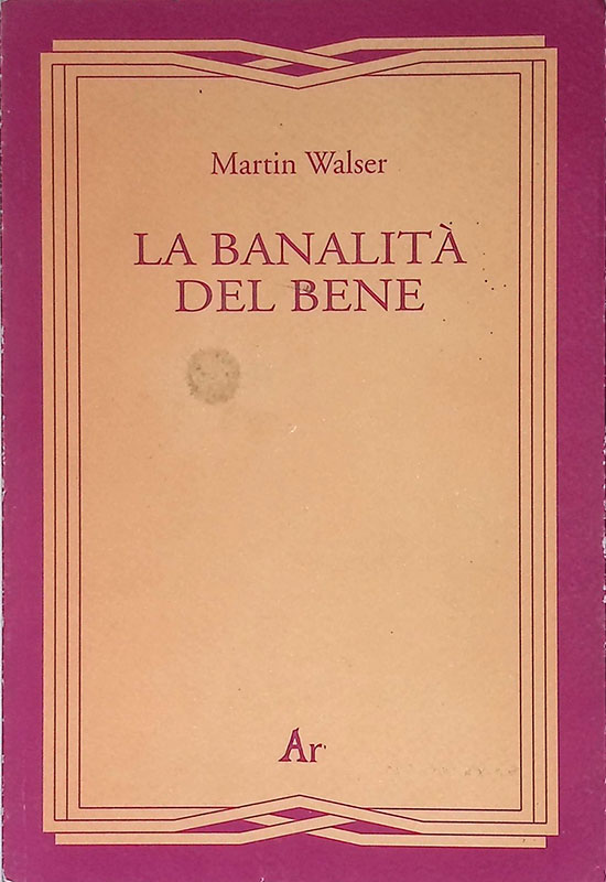 La banalità del bene