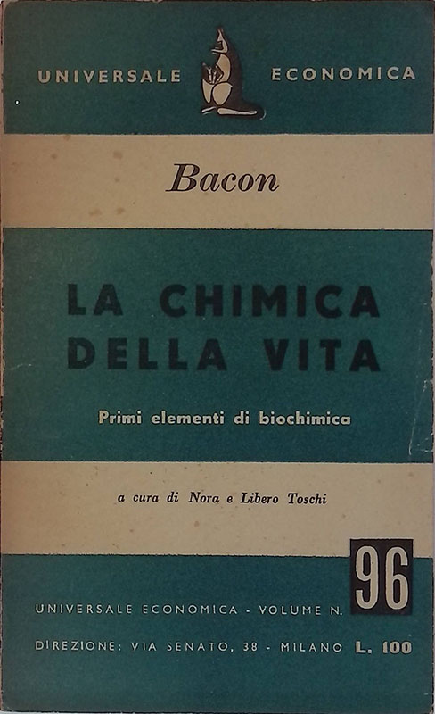 La chimica della vita. Primi elementi di biochimica