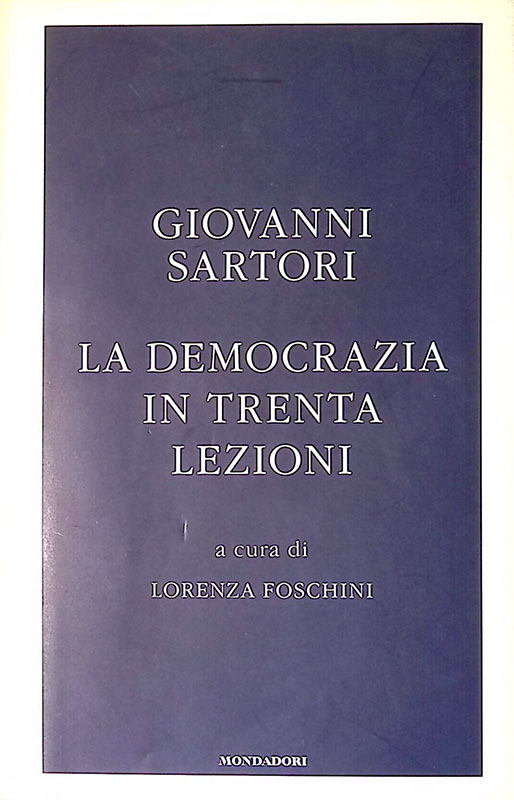 La democrazia in trenta lezioni