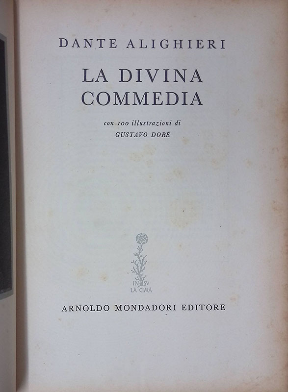 La divina commedia