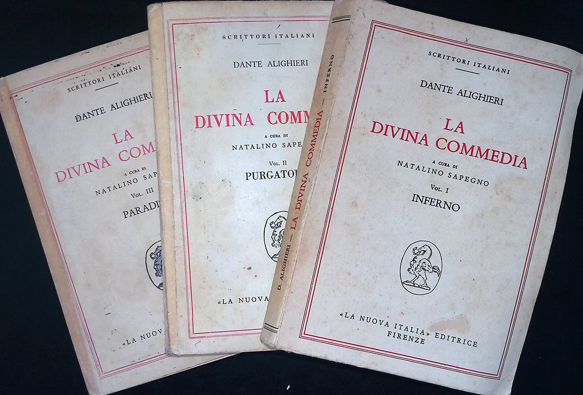 La divina commedia. 3 VOLUMI