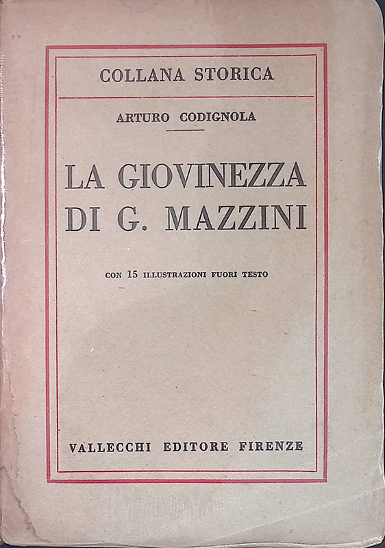 La giovinezza di G.Mazzini