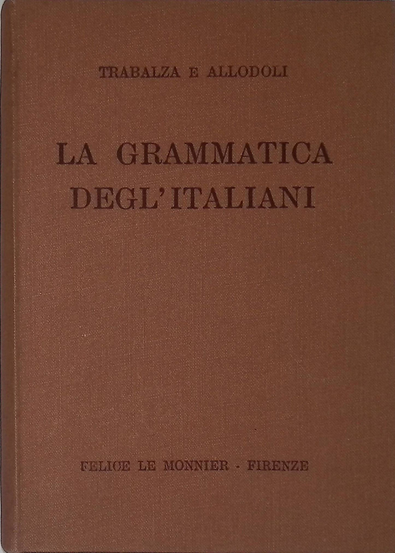 La Grammatica degl'Italiani