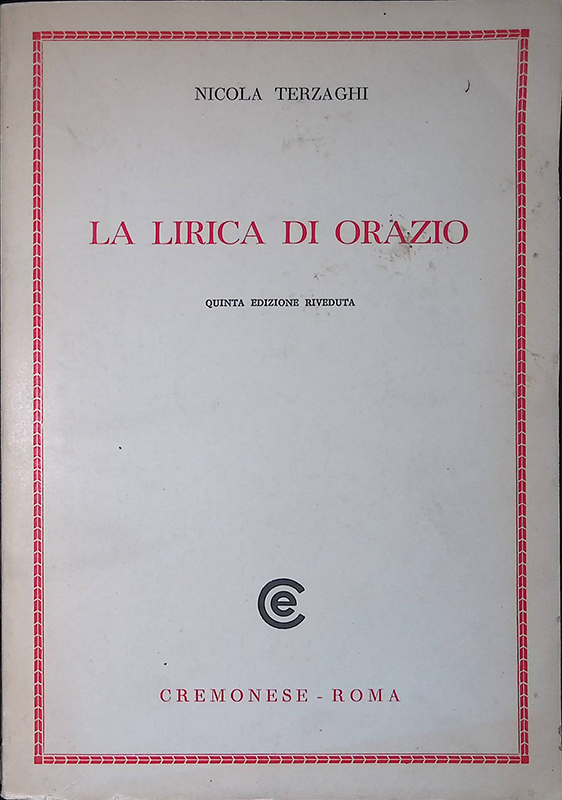 La lirica di Orazio