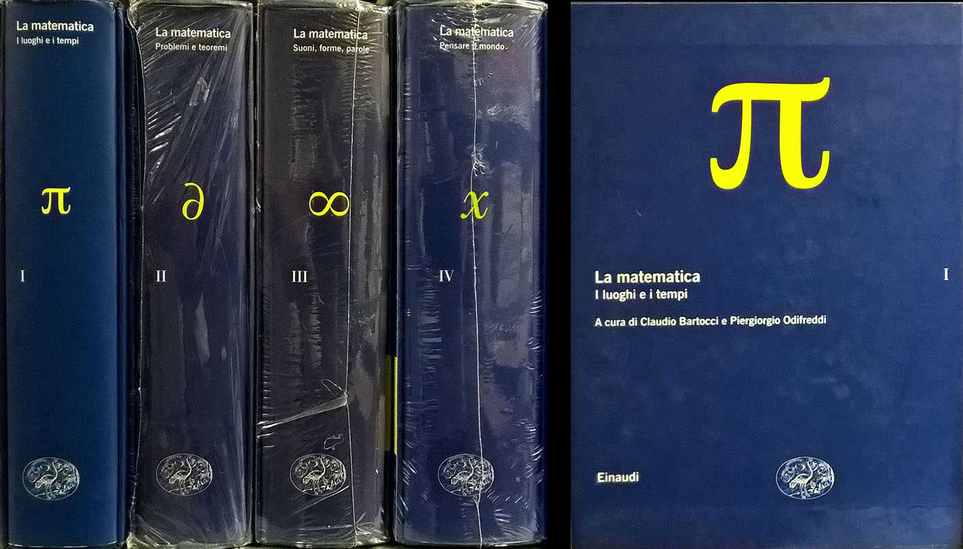 La matematica. Opera completa. 4 VOLUMI
