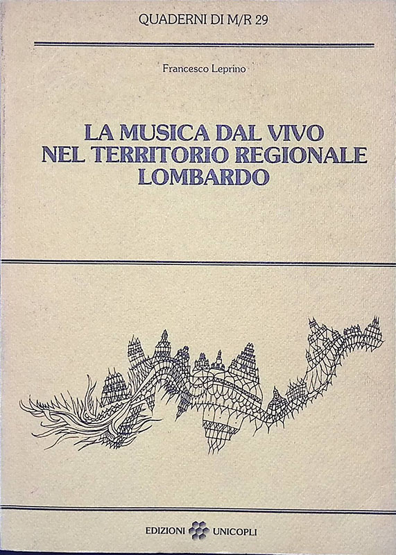 La musica dal vivo nel territorio regionale lombardo