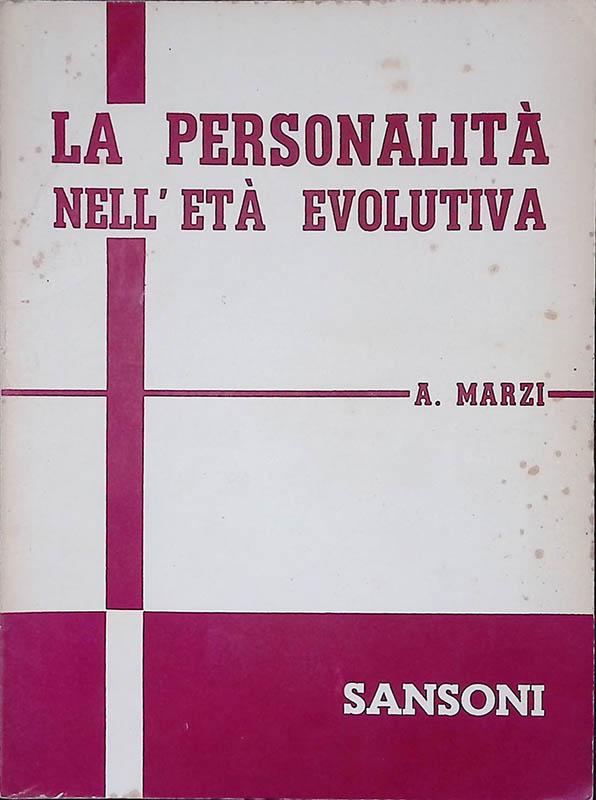La personalità nell'età evolutiva