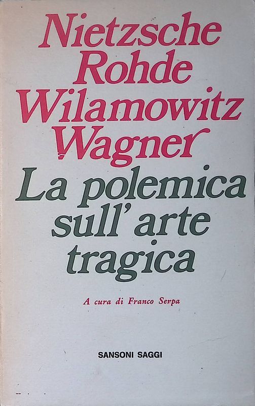 La polemica sull'arte tragica