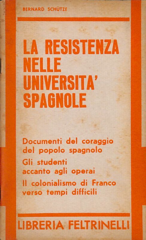 La resistenza nelle università spagnole