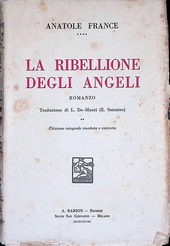 La ribellione degli angeli