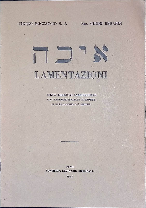 Lamentazioni