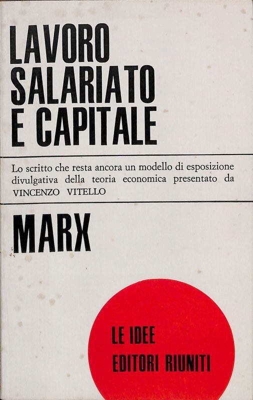 Lavoro salariato e capitale