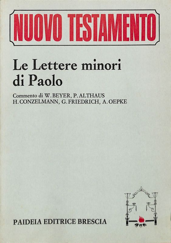 Le Lettere minori di Paolo