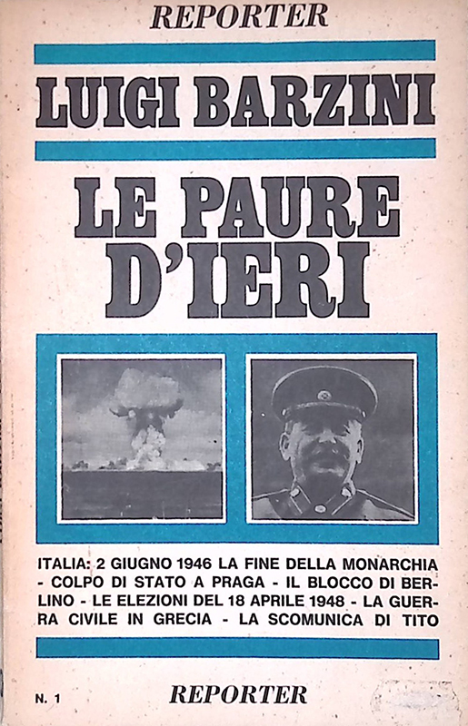 Le paure d'ieri