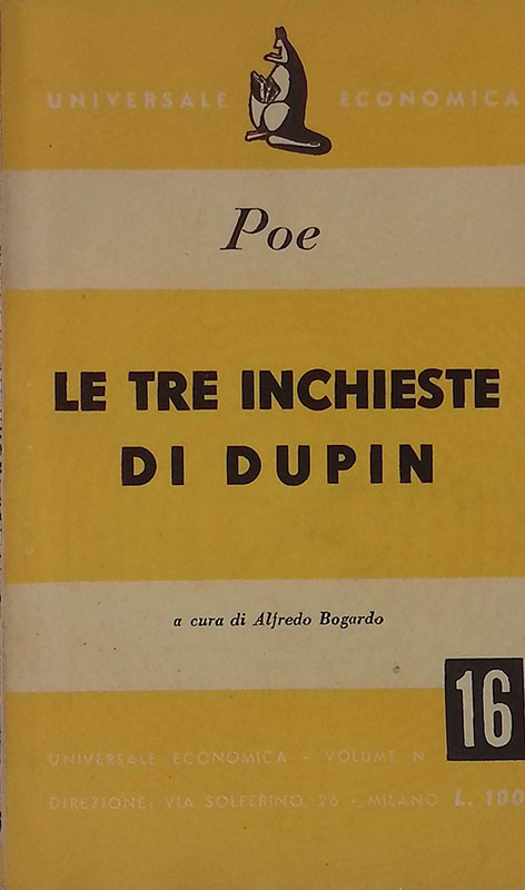 Le tre inchieste di Dupin