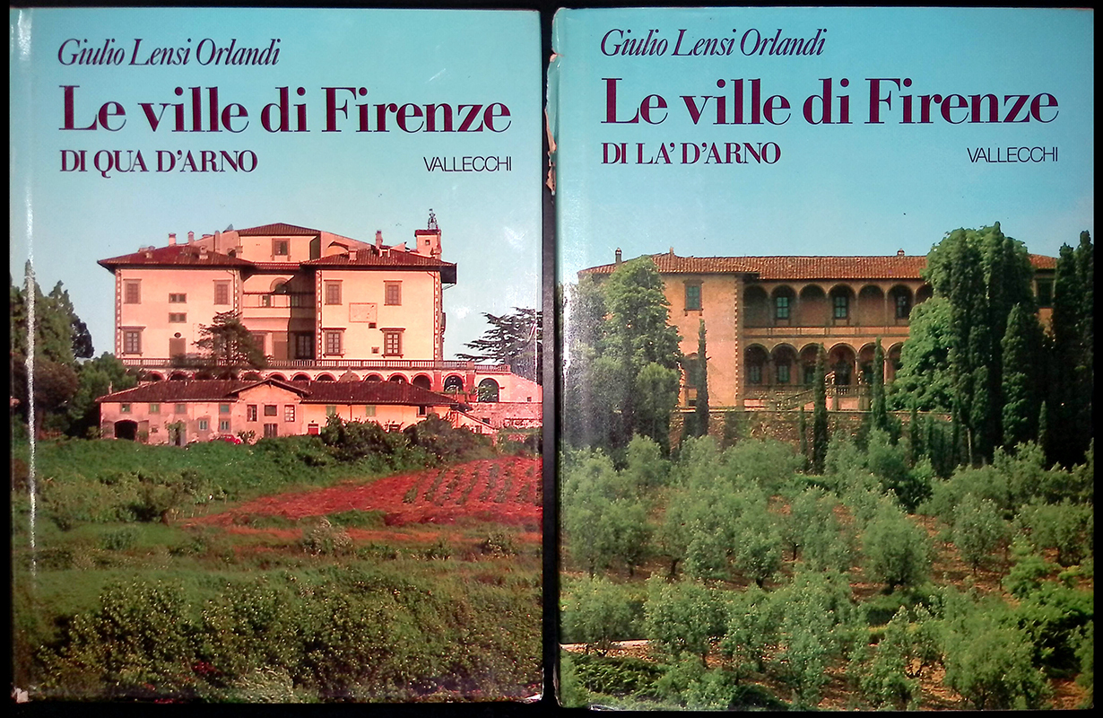 Le ville di Firenze di qua d'Arno. DUE VOLUMI