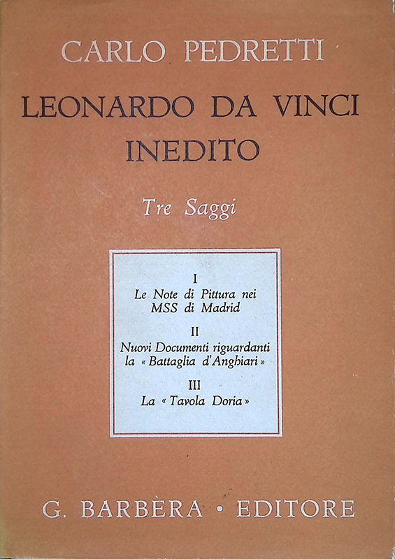 Leonardo Da Vinci inedito. Tre saggi