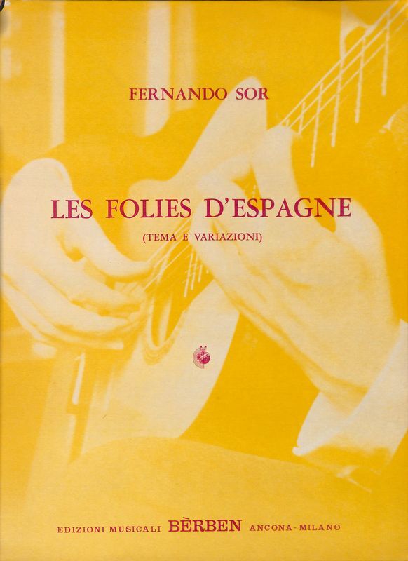 Les Folies D'Espagne. Tema e variazioni