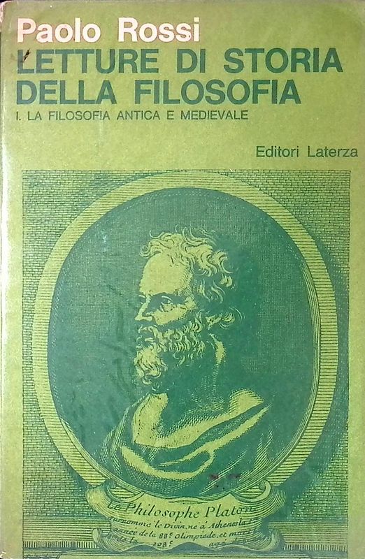 Letture di storia della filosofia I. La filosofia antica e …