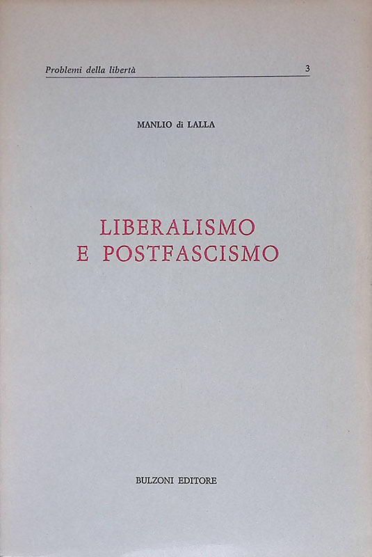 Liberalismo e postfascismo