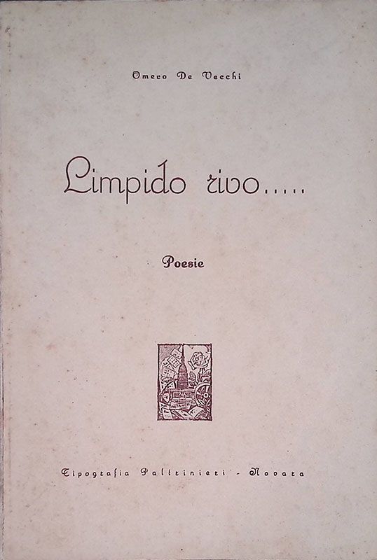 Limpido rivo... Poesie
