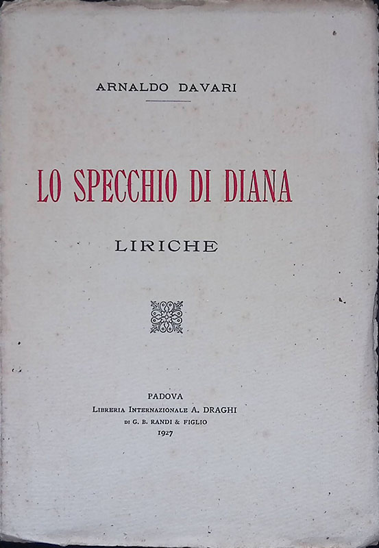 Lo specchio di Diana. Liriche
