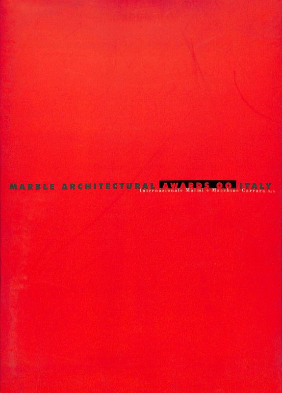 Marble architectural awards 00 Italy. Internazionale marmi e macchine Carrara