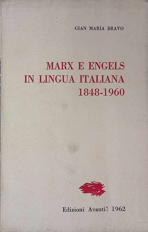 Marx e Engels il lingua italiana 1848-1960