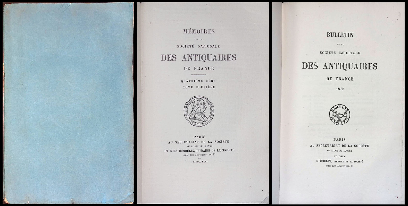 Memoires de la societe nationale des antiquaires de France. Tome …