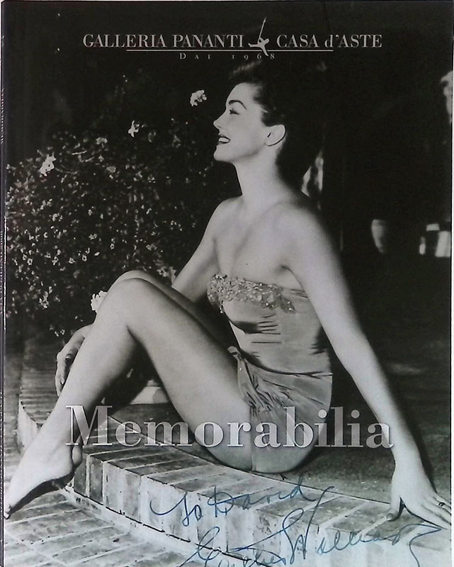 Memorabilia. Foto, disegni originali, locandine e fotografie con autografi dei …