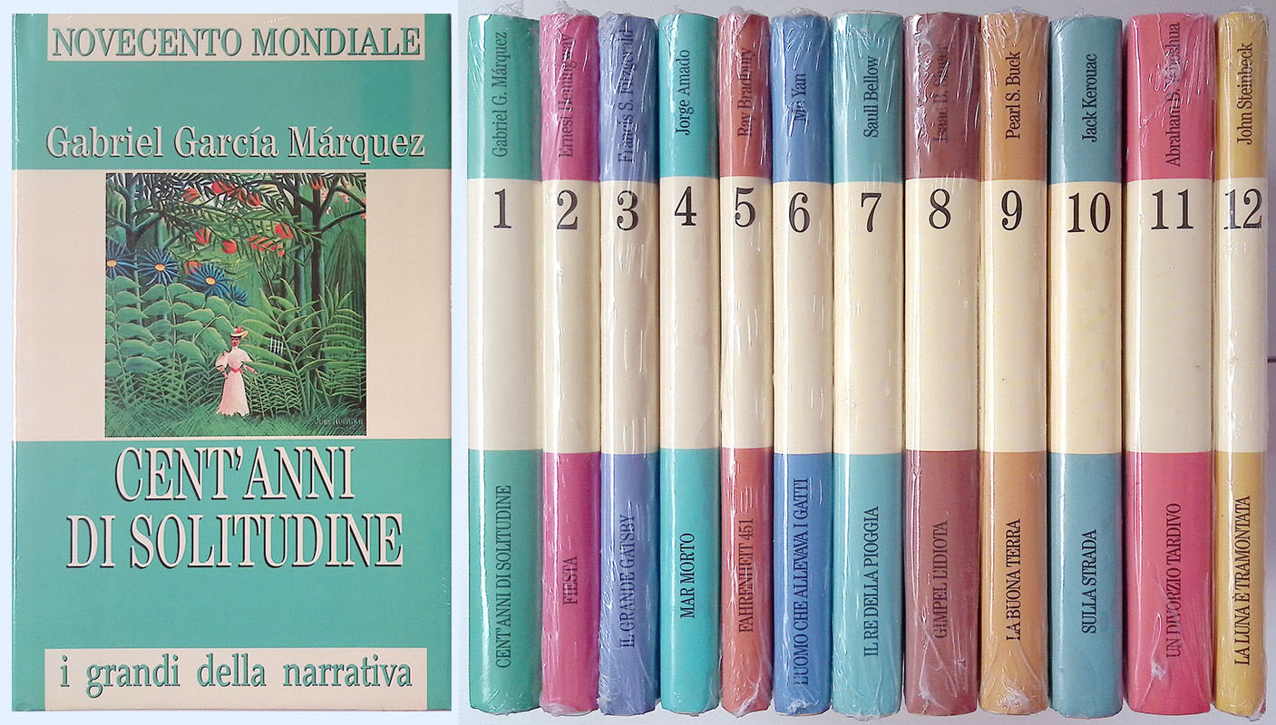 Novecento Mondiale. I grandi della narrativa. 12 VOLUMI