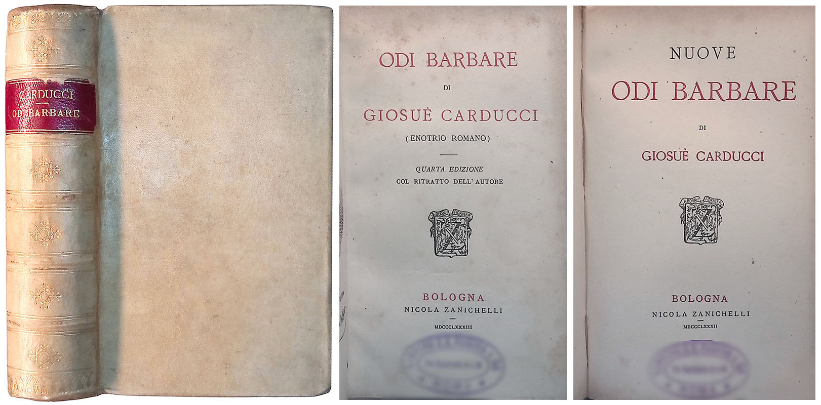 Odi Barbare - Enotrio Romano. Nuove Odi Barbare