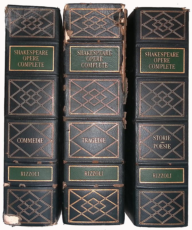 Opere complete. Vol.I Commedie. Vol.II Drammi storici inglesi, poemetti, sonetti …