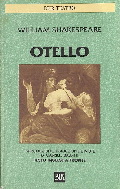 Otello, Testo inglese a fronte
