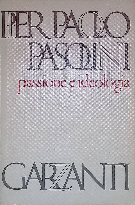 Passione e ideologia. 1948-1958