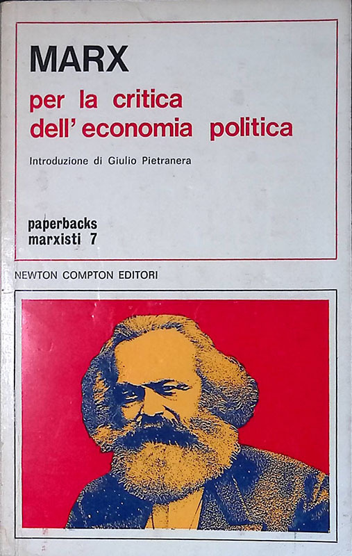 Per la critica dell'economia politica