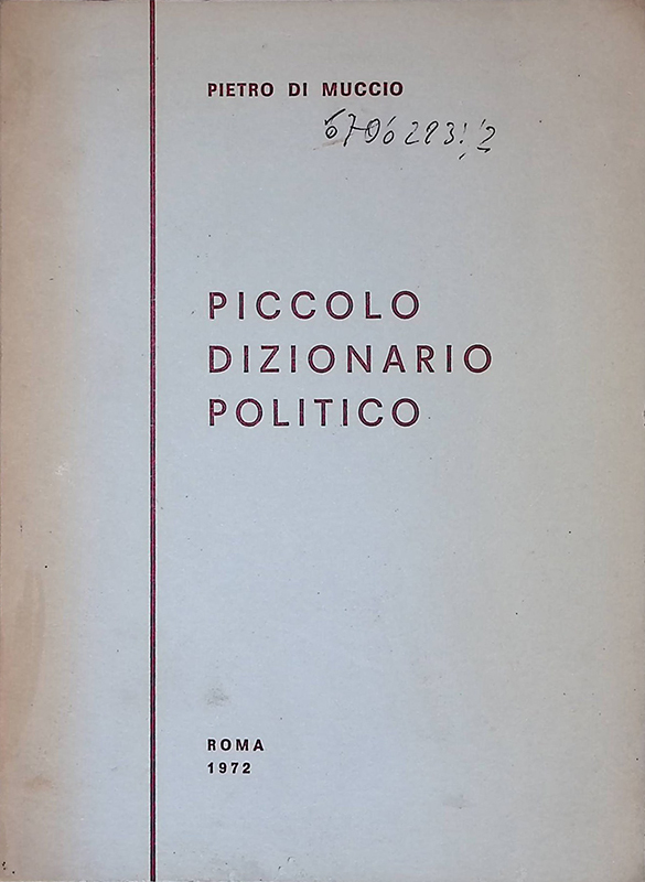 Piccolo dizionario politico