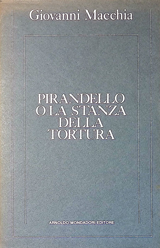 Pirandello o la stanza della tortura