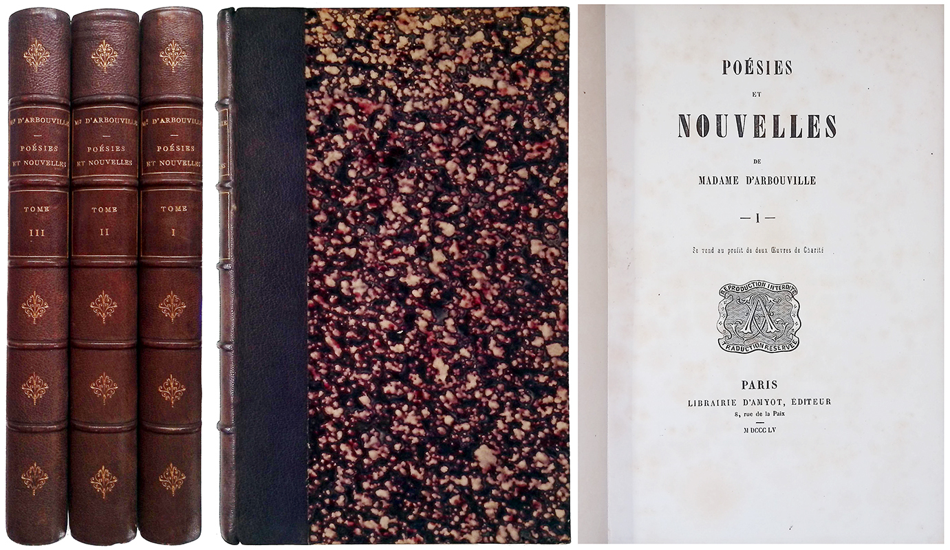 Poesies et nouvelles. TRE VOLUMI
