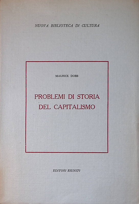 Problemi di storia del capitalismo