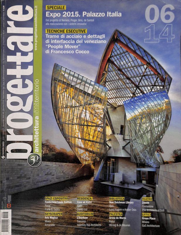Progettare architettura, città, territorio. N. 6 - 2014